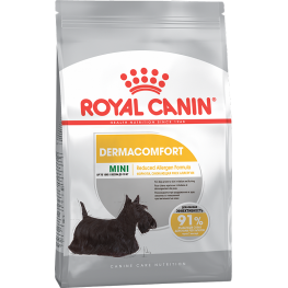 Royal Canin "Mini Dermacomfort", для собак мелких пород, при раздражениях и зуде, 1кг